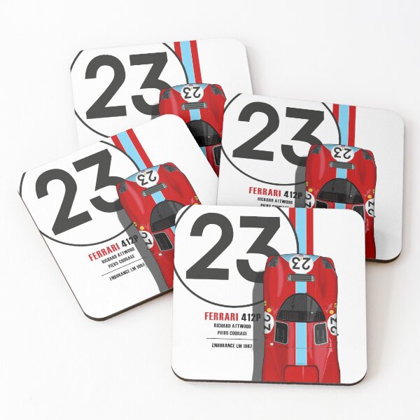Item preview, Ferrari 412 No.23 designed and sold by Theodor Decker.