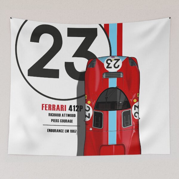 Item preview, Ferrari 412 No.23 designed and sold by Theodor Decker.
