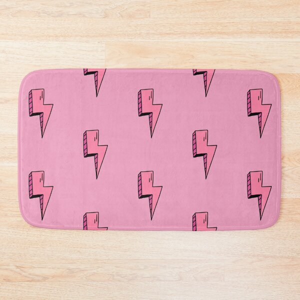 Item preview, Pink Retro Lightning Bolt designed and sold by The Innocent Ghost Project.
