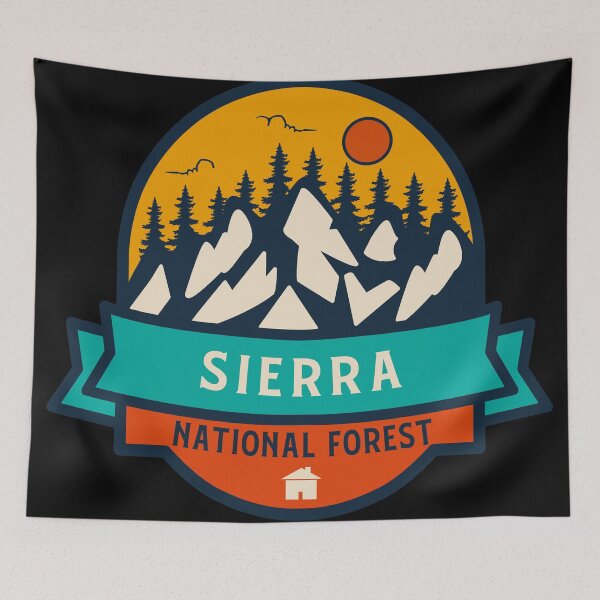 Artikelvorschau, Sierra National Forest entworfen und verkauft von Nature-Book.
