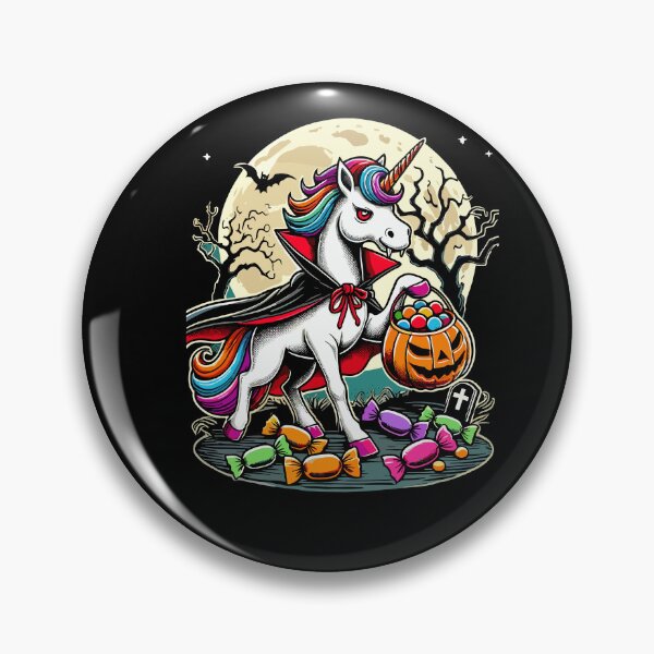 Item preview, Funny Vampire Unicorn Loves Candy designed and sold by LuminOrb.