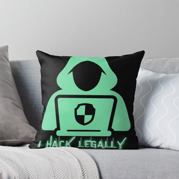 Item preview, I Hack Legally - Cybersecurity Awareness Tshirt for Ethical Hackers, Cybersecurity Experts, and Compliance Leaders designed and sold by WittyQuirks.