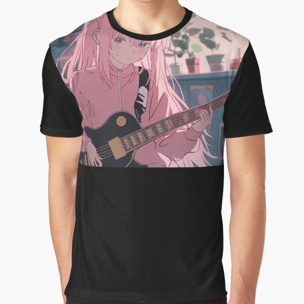 Aperçu de l'œuvre Hitori Gotou - FanArt de Bocchi the Rock! créée et vendue par Weeb  Store.