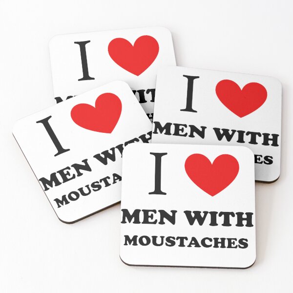 Item preview, i heart moustaches designed and sold by is4bxlle.