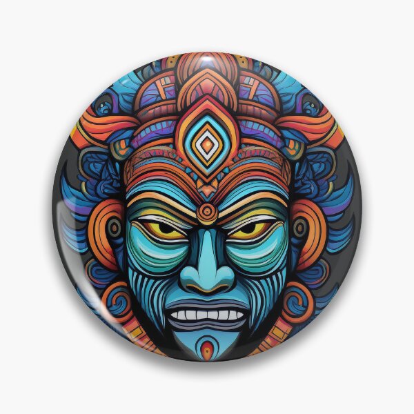 Item preview, India Mask | Gods & Masks Collection designed and sold by monkeybusiness.pt.