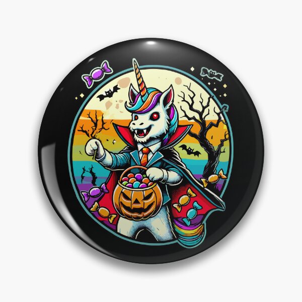 Item preview, Funny Vampire Unicorn Loves Candy designed and sold by LuminOrb.