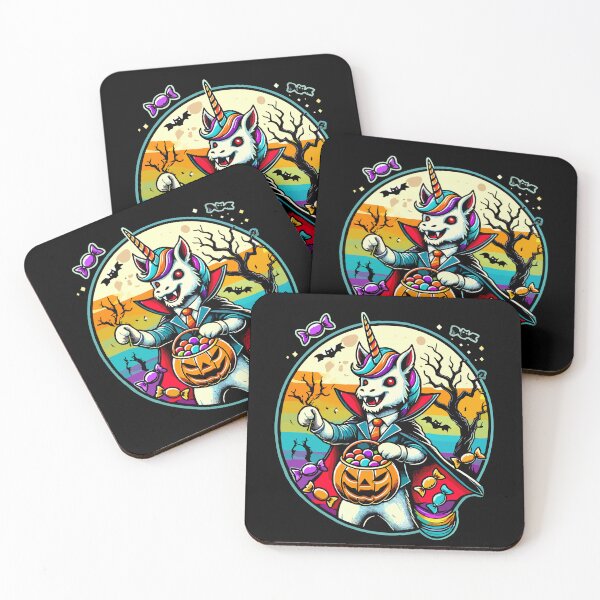Item preview, Funny Vampire Unicorn Loves Candy designed and sold by LuminOrb.