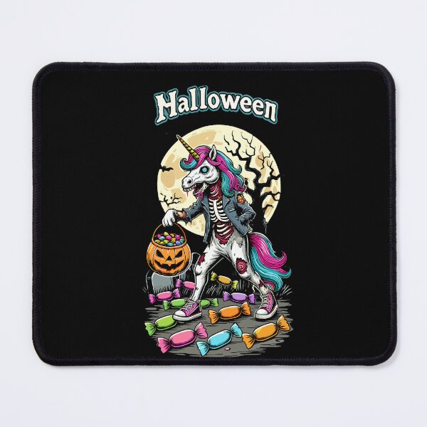 Item preview, Funny Zombie Unicorn Loves Candy designed and sold by LuminOrb.