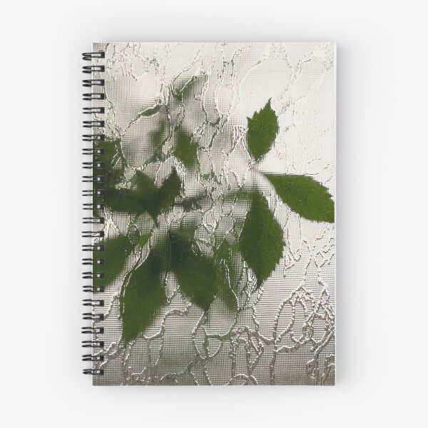 Item preview, Etched Glass Abstract with Delicate Blurred Leaves designed and sold by Georgia Mizuleva.