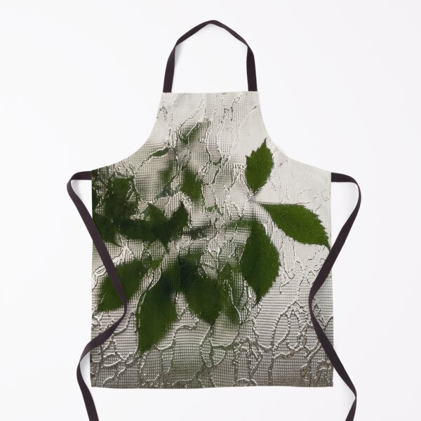 Item preview, Etched Glass Abstract with Delicate Blurred Leaves designed and sold by Georgia Mizuleva.