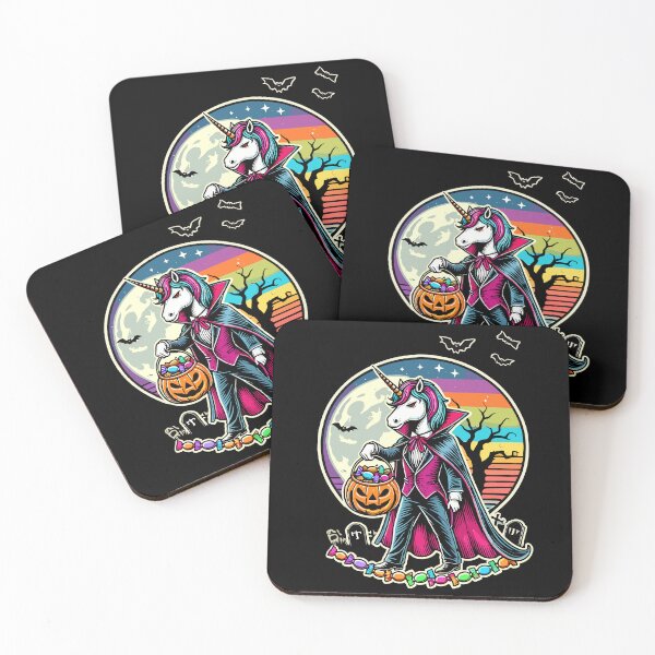 Item preview, Funny Vampire Unicorn Loves Candy designed and sold by LuminOrb.