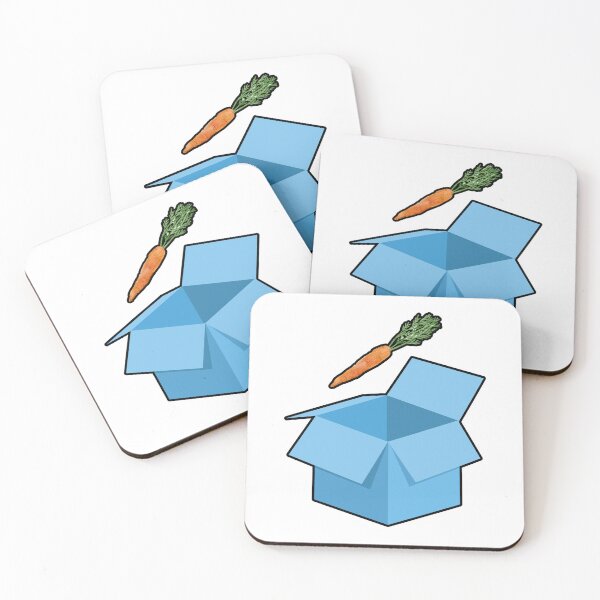 Item preview, Carrot in a box designed and sold by Funktastic Designs.