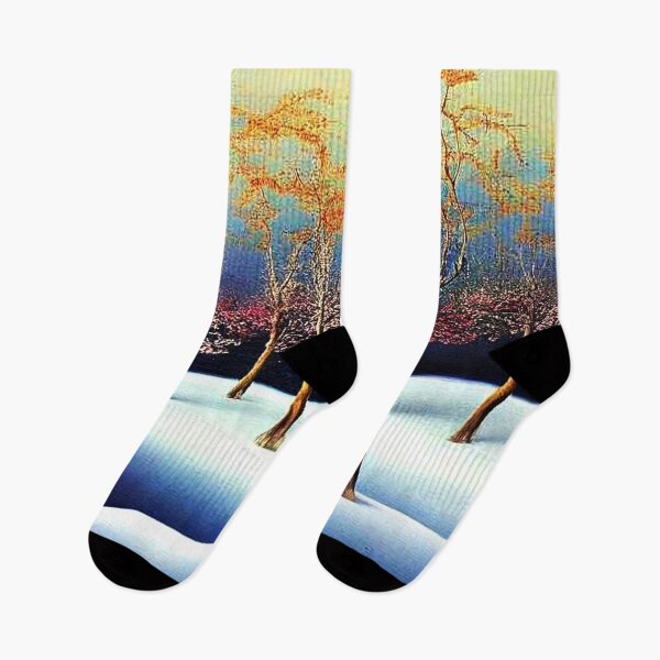 Item preview, Cerezos en un paisaje nevado 5 designed and sold by George Hutton Hunter.