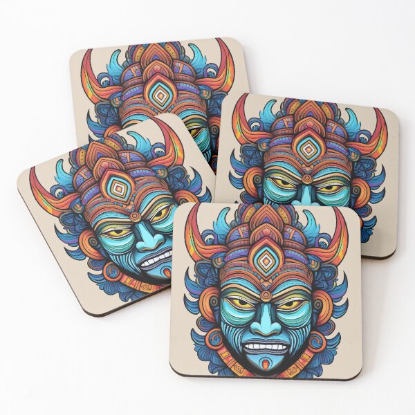 Item preview, India Mask | Gods & Masks Collection | Light designed and sold by monkeybusiness.pt.