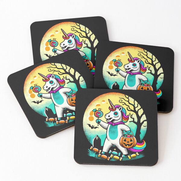 Item preview, Funny Zombie Unicorn Loves Sweets designed and sold by LuminOrb.