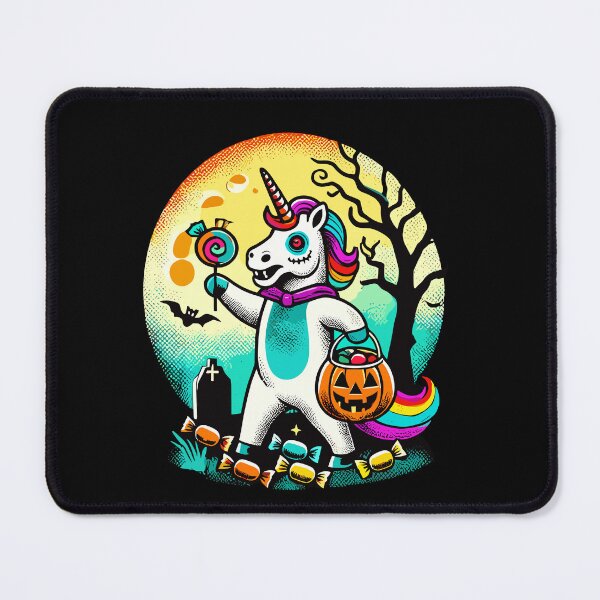 Item preview, Funny Zombie Unicorn Loves Sweets designed and sold by LuminOrb.