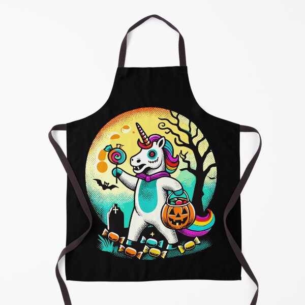 Item preview, Funny Zombie Unicorn Loves Sweets designed and sold by LuminOrb.
