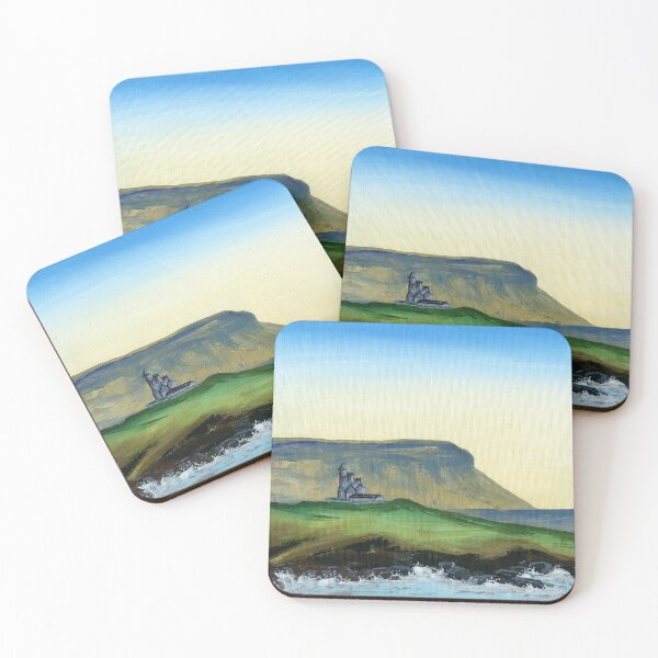 Item preview, Benbulben, County Sligo Ireland, Original Painting designed and sold by Art-By-Rosalind.