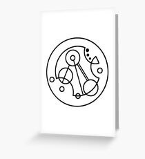 Exterminate! - Gallifreyan Greeting Card
