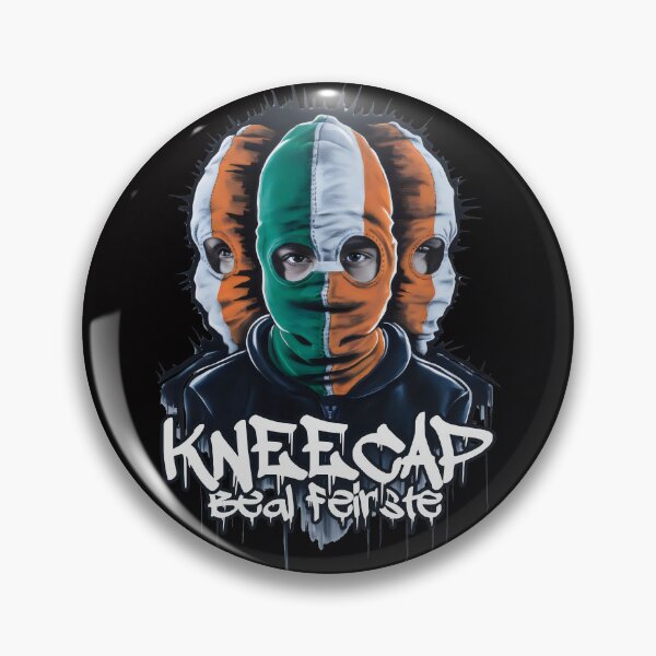 Item preview, KneeCap Belfast Irish Gaeilge Republican Design designed and sold by REAL IRISH GIFTS.