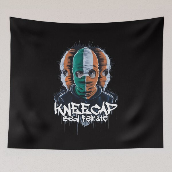 Item preview, KneeCap Belfast Irish Gaeilge Republican Design designed and sold by REAL IRISH GIFTS.