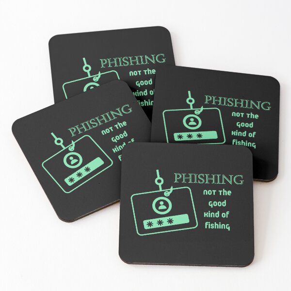 Item preview, Phishing, Not the Good Kind of Fishing - Cybersecurity Awareness Gift Tshirt for Ethical Hackers, Cybersecurity Experts, and Compliance Leaders designed and sold by WittyQuirks.