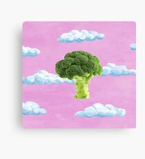 Broccoli Love Canvas Print