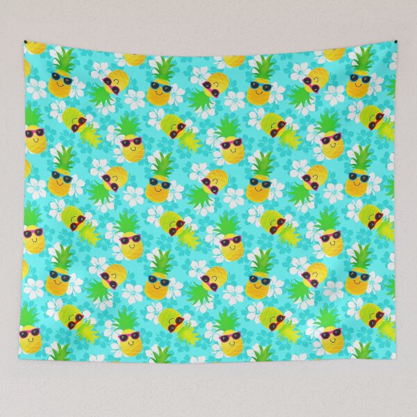 Item preview, Cool Summer Tropical Pineapples  designed and sold by ArtVixen.