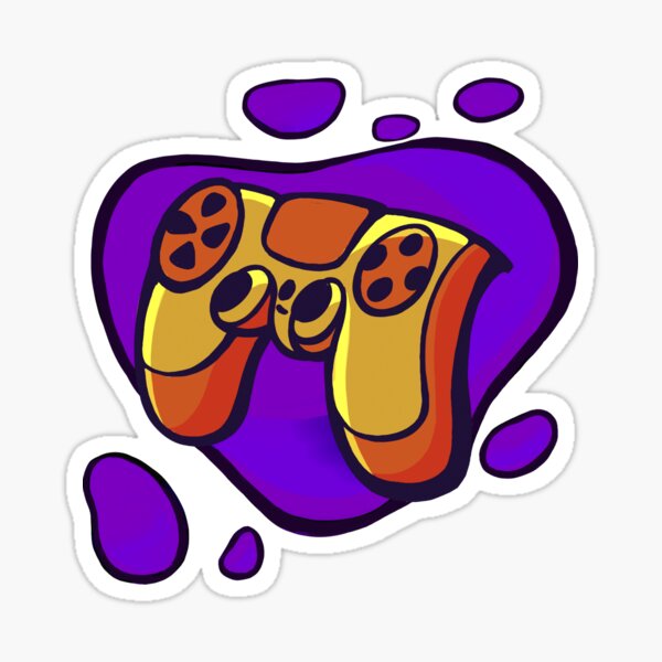 Item preview, Vibrant Gaming Controller Art designed and sold by Lara-ArtFiesta.