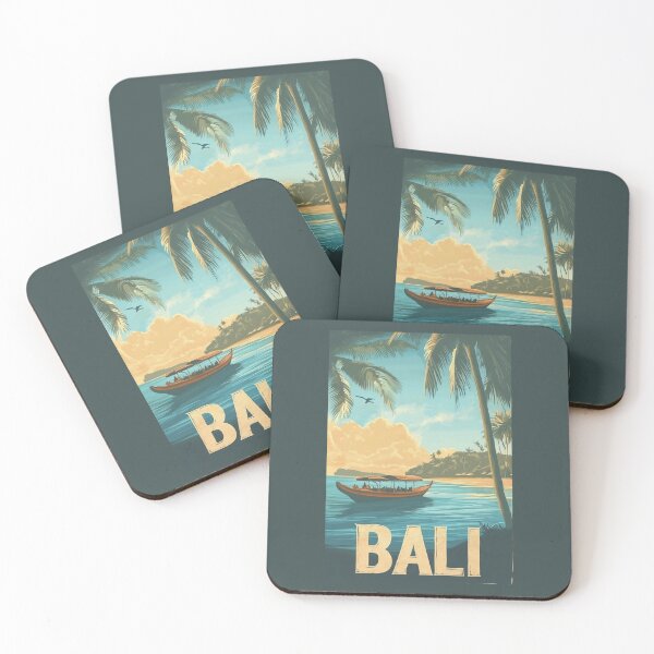 Item preview, A Vintage Travel Art of Bali - Indonesia  designed and sold by GoodOldVintage.