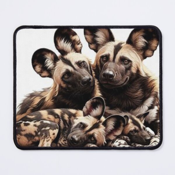 Item preview, Wild Dog Family designed and sold by BonoloStore.