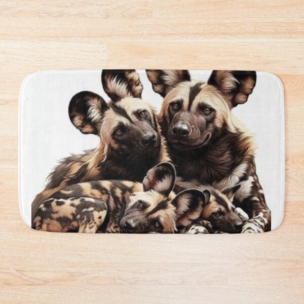 Item preview, Wild Dog Family designed and sold by BonoloStore.