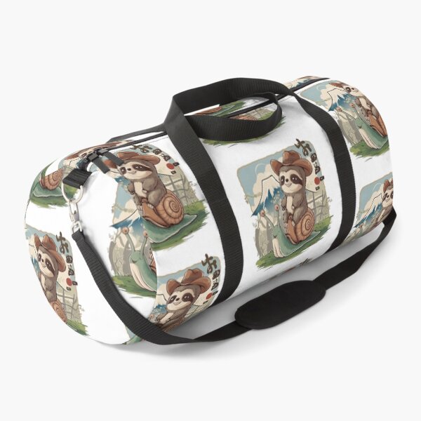 Item preview, cowboy sloth riding green snail  designed and sold by bukajart.