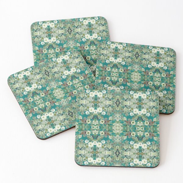 Item preview, Fractal Flowers - Soft Verde designed and sold by emmajwhite11.