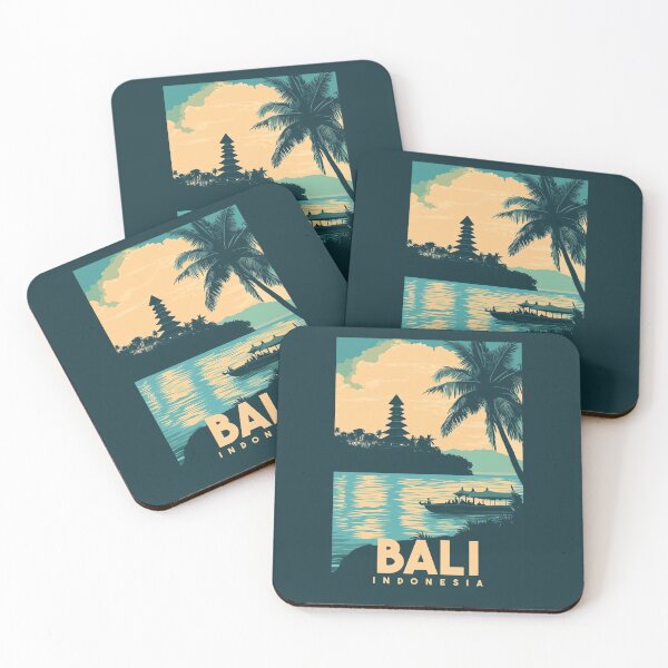 Item preview, A Vintage Travel Art of Bali - Indonesia  designed and sold by GoodOldVintage.