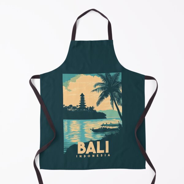 Item preview, A Vintage Travel Art of Bali - Indonesia  designed and sold by GoodOldVintage.