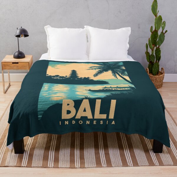 Item preview, A Vintage Travel Art of Bali - Indonesia  designed and sold by GoodOldVintage.
