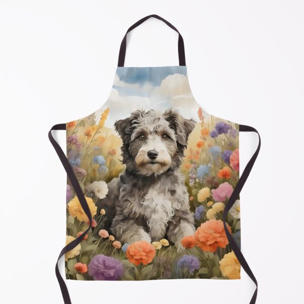 Item preview, Aussiedoodle inspired by Claude Monet designed and sold by bloomandbark.