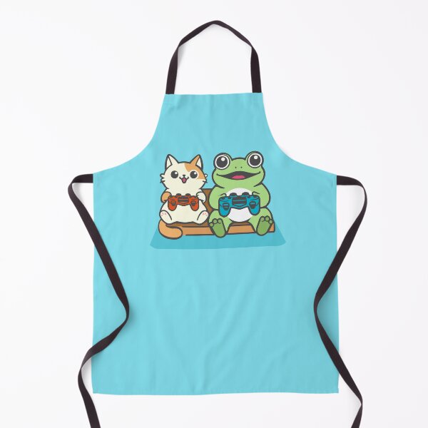 Item preview, Gamer Froggy vs Gamer Cat designed and sold by PoshPixel.