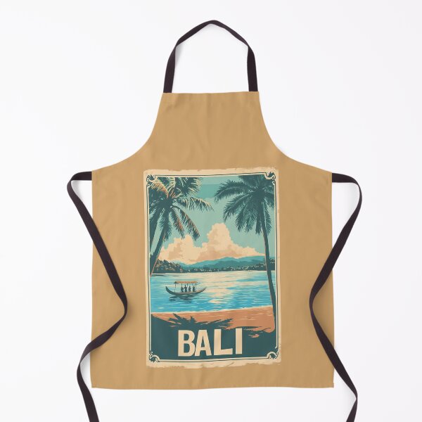 Item preview, A Vintage Travel Art of Bali - Indonesia  designed and sold by GoodOldVintage.