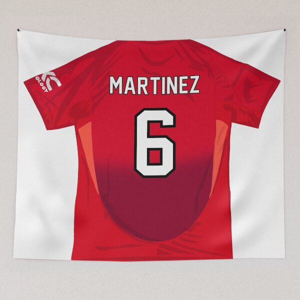 Item preview, No. 6 Lisandro Martinez: Man Utd Star designed and sold by GrizzlyCollective.