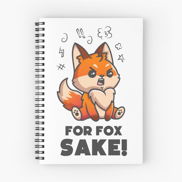 Item preview, For Fox sake - Funny fox joke designed and sold by messy-nessie.