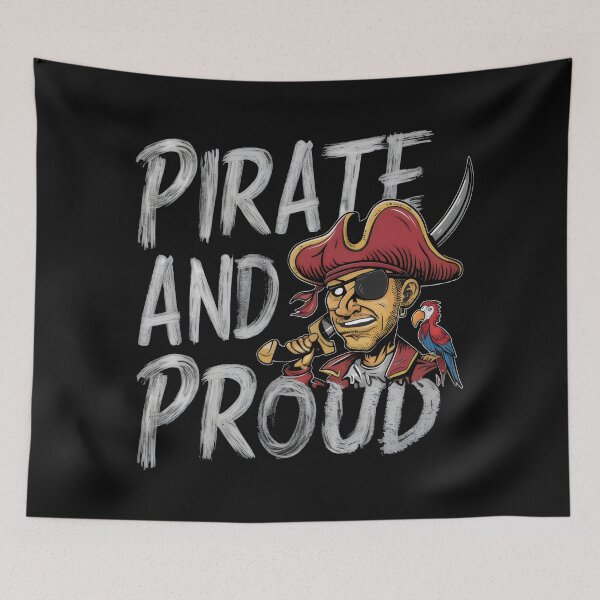 Item preview, Pirate Blackbeard Skulls -"Ghost Ship: Haunted Seas & Pirate Legends" designed and sold by stickercuffs.