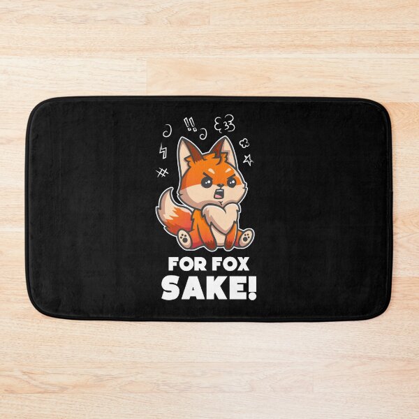 Item preview, For Fox sake - Funny fox joke designed and sold by messy-nessie.