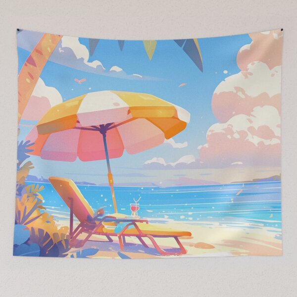 Aperçu de l'œuvre Vacances au bord de la mer créée et vendue par OtterFactory.
