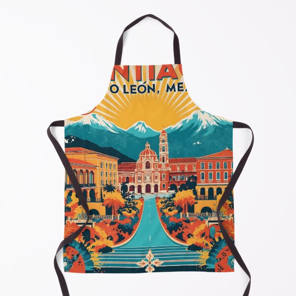 Item preview, Santiago Nuevo Leon Mexico Magic Town Vintage Travel Tourism designed and sold by TravelersGems.