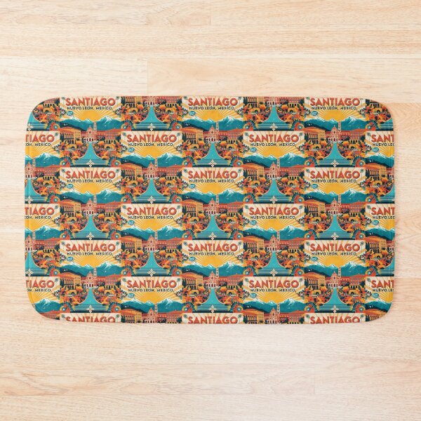 Item preview, Santiago Nuevo Leon Mexico Magic Town Vintage Travel Tourism designed and sold by TravelersGems.