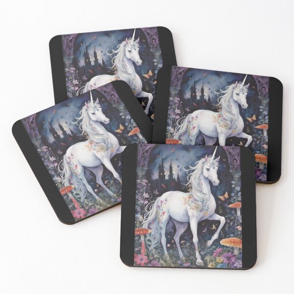 Item preview, The Gothic Garden “Unicorn VIII” designed and sold by UnicornAndRaven .