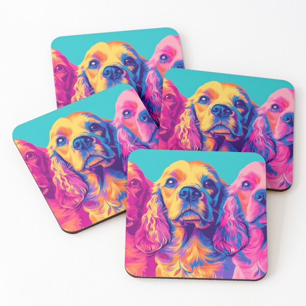 Item preview, Cocker Spaniel II  -  Pop Art designed and sold by AutoPopStudio.
