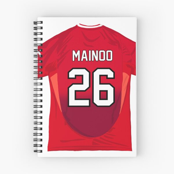 Item preview, No. 26 Kobbie Mainoo: United’s Young Midfielder designed and sold by GrizzlyCollective.